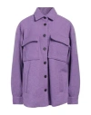 Vicolo Woman Shirt Lilac Size M Polyester In Purple