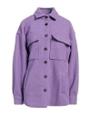 Vicolo Woman Shirt Lilac Size M Polyester In Purple