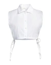 Vicolo Woman Shirt White Size M Cotton In White