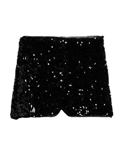 Vicolo Woman Shorts & Bermuda Shorts Black Size S Polyester, Elastane