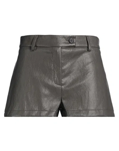 Vicolo Woman Shorts & Bermuda Shorts Black Size S Polyester, Polyurethane