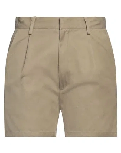 Vicolo Woman Shorts & Bermuda Shorts Khaki Size M Cotton In Brown