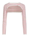 Vicolo Woman Shrug Red Size Onesize Viscose, Acrylic, Elastane In Yellow