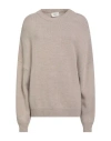 Vicolo Woman Sweater Beige Size Onesize Acrylic, Wool, Viscose, Alpaca Wool In Neutral