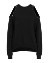 Vicolo Woman Sweater Black Size Onesize Acrylic, Wool, Viscose, Alpaca Wool In Black