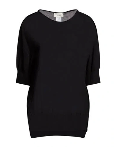 Vicolo Woman Sweater Black Size Onesize Viscose, Nylon