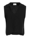 Vicolo Woman Sweater Black Size Onesize Viscose, Polyamide, Wool, Cashmere In Black