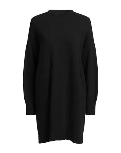 Vicolo Woman Sweater Black Size Onesize Viscose, Polyamide, Wool, Cashmere