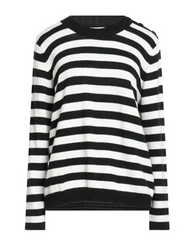 Vicolo Woman Sweater Black Size Onesize Viscose, Polyamide, Wool, Cashmere