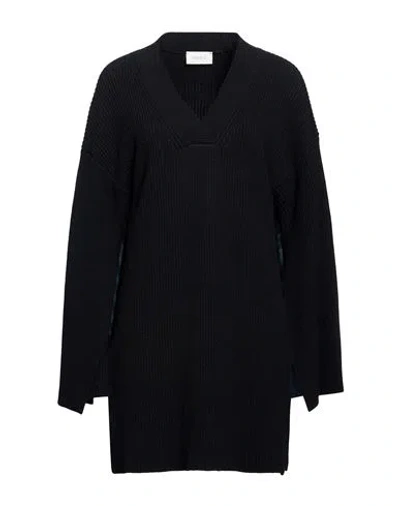 Vicolo Woman Sweater Black Size Onesize Viscose, Polyamide, Wool, Cashmere