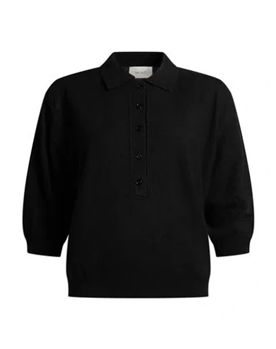 Vicolo Woman Sweater Black Size Onesize Viscose, Polyamide, Wool, Cashmere