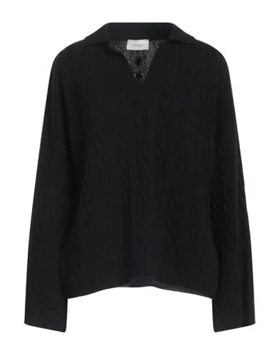 Vicolo Woman Sweater Black Size Onesize Viscose, Polyamide, Wool, Cashmere