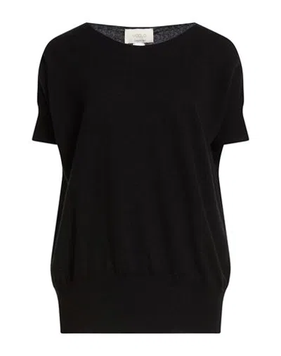 Vicolo Woman Sweater Black Size Onesize Wool, Cashmere
