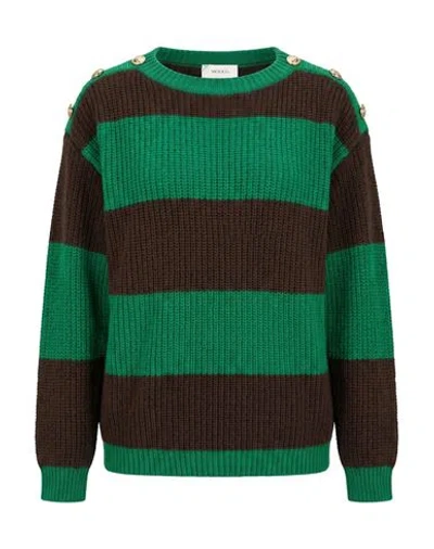 Vicolo Woman Sweater Green Size Onesize Acrylic, Wool, Viscose, Alpaca Wool