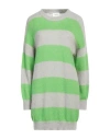 Vicolo Woman Sweater Grey Size Onesize Acrylic, Mohair Wool, Polyamide