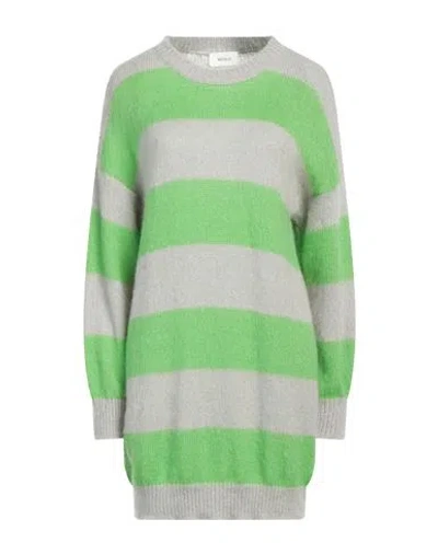 Vicolo Woman Sweater Grey Size Onesize Acrylic, Mohair Wool, Polyamide