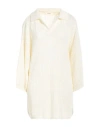 Vicolo Woman Sweater Ivory Size Onesize Viscose, Polyamide, Wool, Cashmere In White