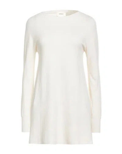 Vicolo Woman Sweater Ivory Size Onesize Viscose, Polyester, Polyamide In White