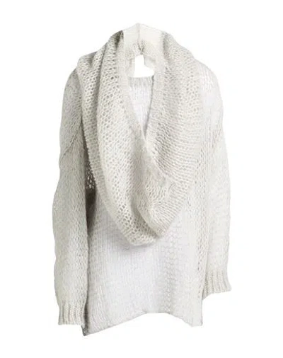 Vicolo Woman Sweater Light Grey Size Onesize Acrylic, Mohair Wool, Polyamide