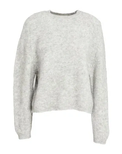 Vicolo Woman Sweater Light Grey Size Onesize Polyamide, Wool, Alpaca Wool, Elastane In Gray