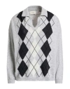Vicolo Woman Sweater Light Grey Size Onesize Viscose, Polyamide, Wool, Cashmere In Gray