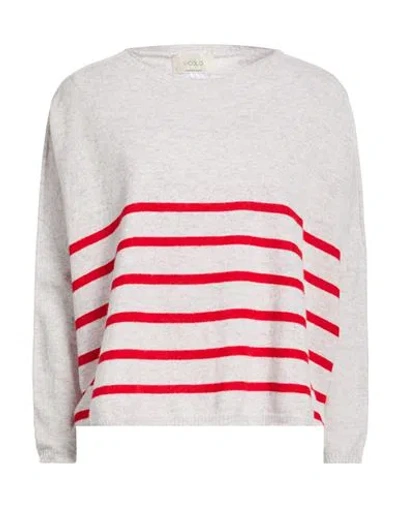 Vicolo Woman Sweater Light Grey Size Onesize Wool, Cashmere In Gray