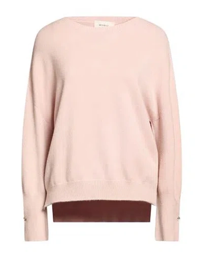 Vicolo Woman Sweater Light Pink Size Onesize Viscose, Polyester, Polyamide