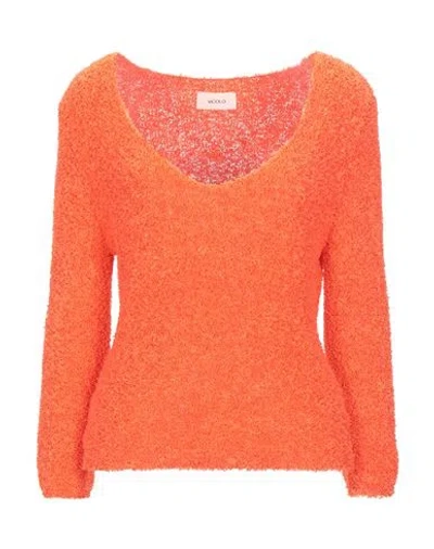 Vicolo Sweaters In Orange