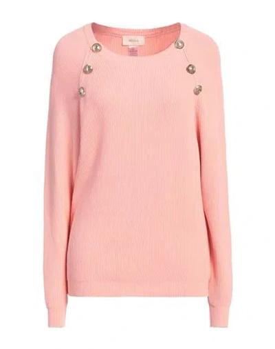 Vicolo Woman Sweater Pink Size Onesize Viscose, Polyester