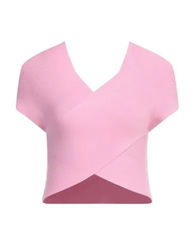 Vicolo Woman Top Pink Size Onesize Viscose, Polyester