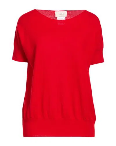 Vicolo Woman Sweater Red Size Onesize Wool, Cashmere