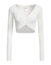 Vicolo Woman Sweater White Size Onesize Viscose, Polyester