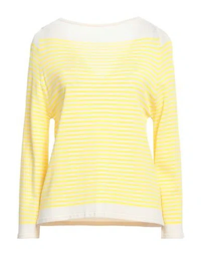 Vicolo Woman Sweater Yellow Size Onesize Viscose, Polyamide