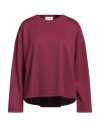 Vicolo Woman Sweatshirt Fuchsia Size M Polyester, Viscose, Elastane In Pink
