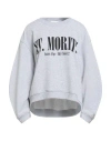 Vicolo Woman Sweatshirt Grey Size Onesize Cotton, Polyester In Gray
