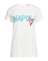 Vicolo Woman T-shirt White Size Onesize Cotton