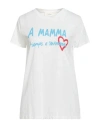 Vicolo Woman T-shirt White Size Onesize Cotton