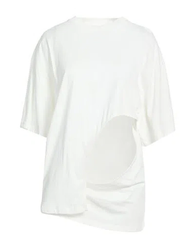 Vicolo Woman T-shirt White Size Onesize Cotton