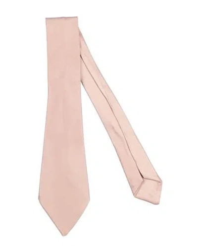 Vicolo Woman Ties & Bow Ties Pink Size - Polyester, Cotton, Elastane