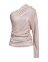 Vicolo Woman Top Beige Size S Polyester, Elastane In Pink