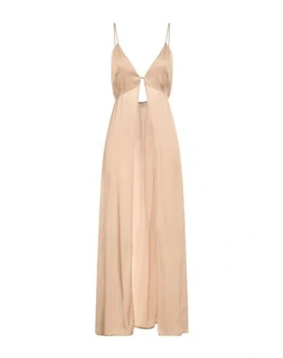 Vicolo Woman Top Beige Size S Viscose In Nude