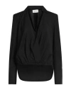 Vicolo Woman Top Black Size M Polyester, Viscose, Elastane In Black