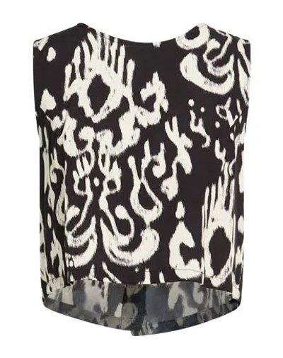 Vicolo Woman Top Black Size M Viscose