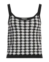 Vicolo Woman Top Black Size Onesize Viscose, Polyamide, Wool, Cashmere In Black