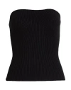 Vicolo Woman Top Black Size Onesize Viscose, Polyester