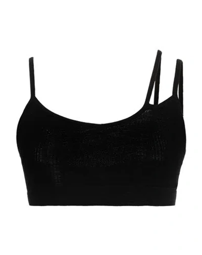 Vicolo Woman Top Black Size Onesize Viscose, Polyester
