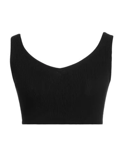 Vicolo Woman Top Black Size Onesize Viscose, Polyester
