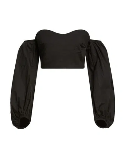 Vicolo Woman Top Black Size S Cotton