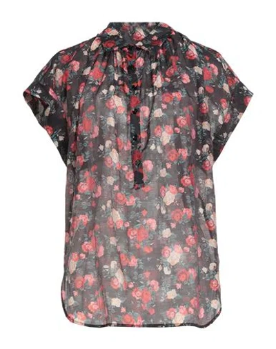 Vicolo Woman Top Black Size S Lyocell, Nylon