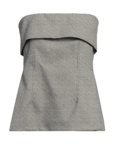 Vicolo Woman Top Black Size L Polyester, Viscose, Elastane